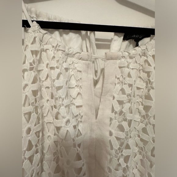 Cloth & People - Greek goddess floral embroidered maxi dress - Size L - Picture 3 of 10